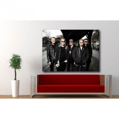 Πίνακας σε καμβά των Deep Purple Old