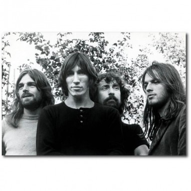 Πίνακας σε καμβά των Pink Floyd Full band