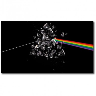 Πίνακας σε καμβά των Pink Floyd Triangle