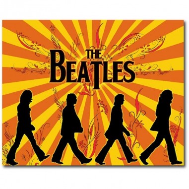 Πίνακας σε καμβά των The Beatles Orange Haze