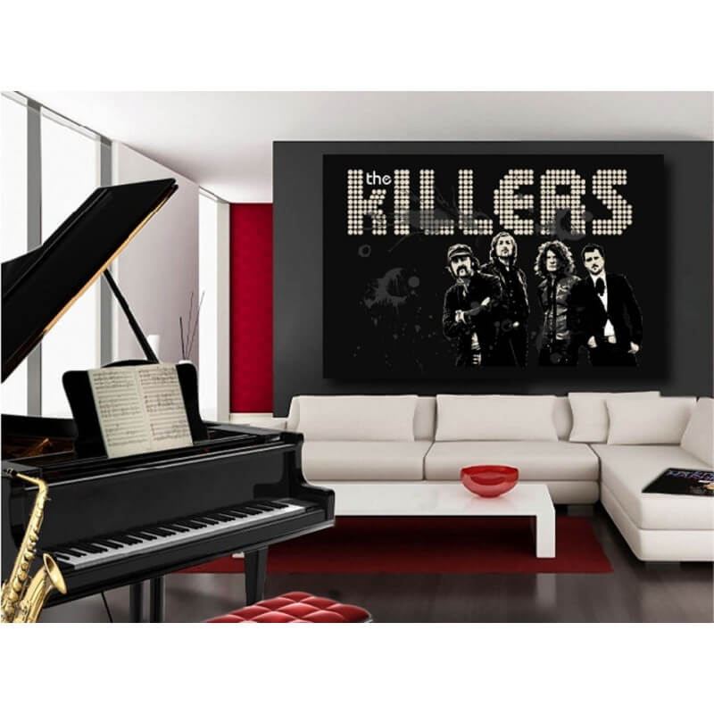 Πίνακας  σε καμβά των The Killers