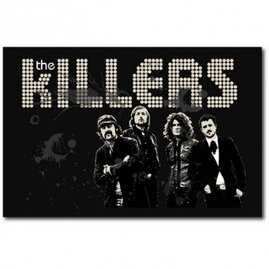 Πίνακας  σε καμβά των The Killers