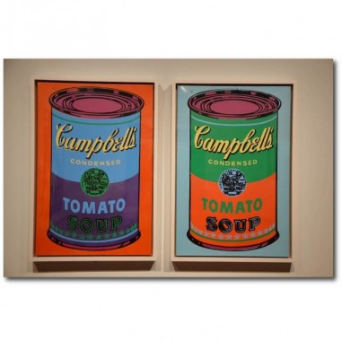 Πίνακας σε καμβά του Andy Warhol Cambell's Soup Can