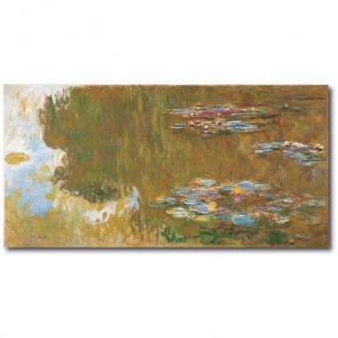 Πίνακας σε καμβά  του Claude Monet The Water Lily Pond
