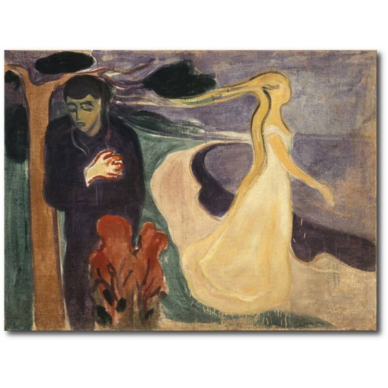 Πίνακας σε καμβά του Edvard Munch Separation