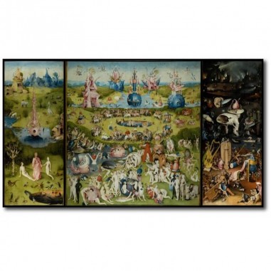 Πίνακας σε καμβά του Hieronymus Boch The garden of delights