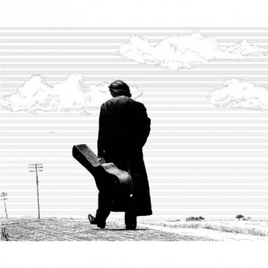 Πίνακας σε καμβά του Johnny Cash Walking