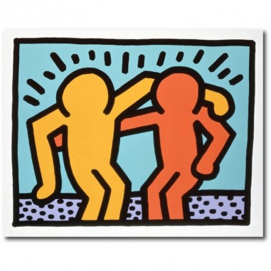 Πίνακας σε καμβά του Keith Haring II