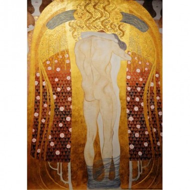 Πίνακας σε καμβά του Klimt Hug