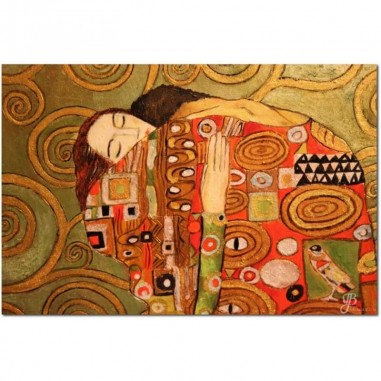 Πίνακας σε καμβά του Klimt The Embrace