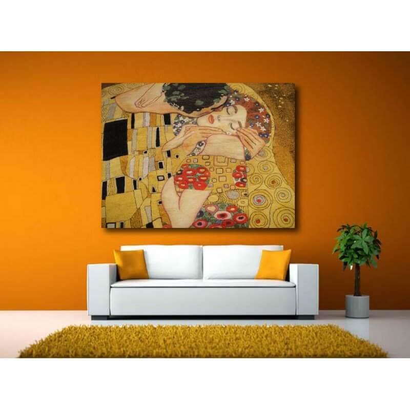 Πίνακας σε καμβά του Klimt The Kiss