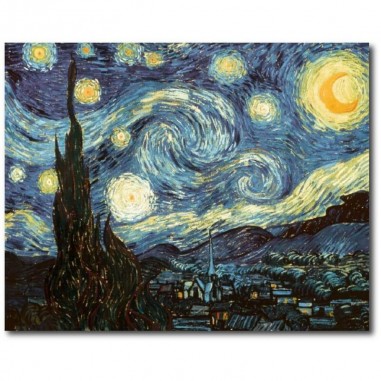 Πίνακας σε καμβά του Van Gogh Starry Night