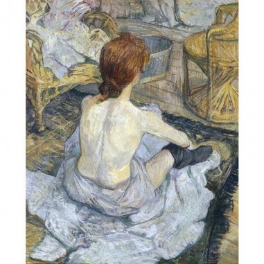 Πίνακας σε καμβά Toulouse Lautrec - La Toilette