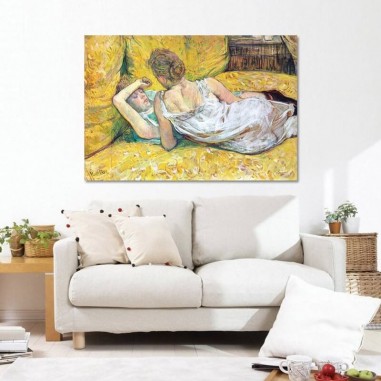 Πίνακας σε καμβά Toulouse Lautrec - Labandon