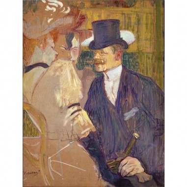 Πίνακας σε καμβά Toulouse Loutrec - The Englishmen