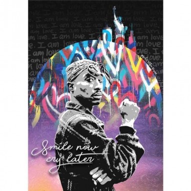 Πίνακας σε καμβά Tupac Shakur