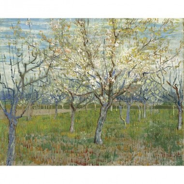 Πίνακας σε καμβά Van Gogh - De roze boomgaard