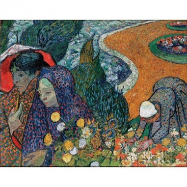 Πίνακας σε καμβά Van Gogh - Ladies of Arles