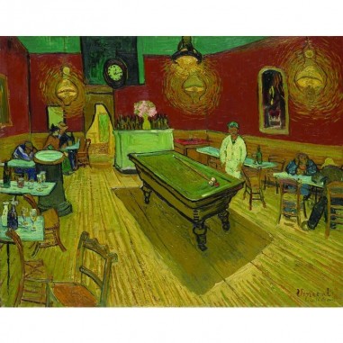 Πίνακας σε καμβά Van Gogh - Le café de nuit