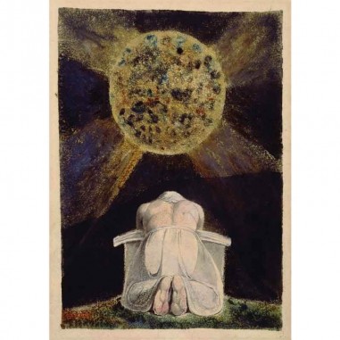 Πίνακας σε καμβά William Blake - The archetype of the Creator