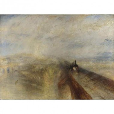 Πίνακας σε καμβά William Turner - The Great Western Railway - 1844