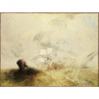 Πίνακας σε καμβά William Turner - Whalers - 1845