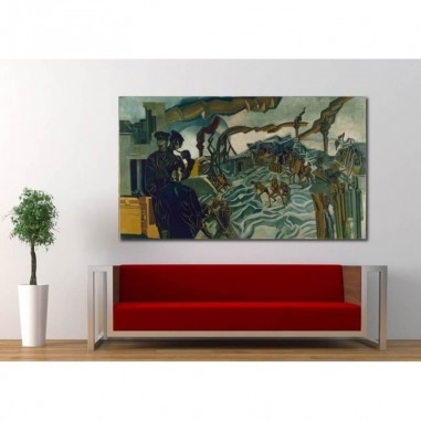 Πίνακας σε καμβά Wyndham Lewis