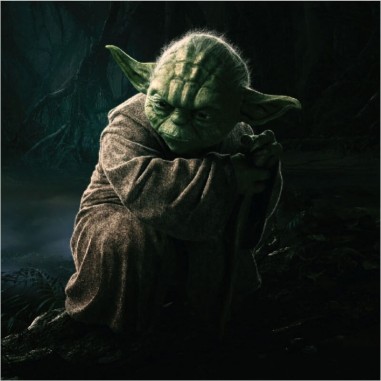 Πίνακας σε καμβά Yoda