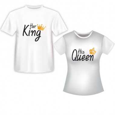T-shirt King-Queen