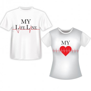T-shirt My life line