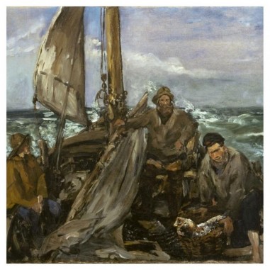 Ταπετσαρία με ψαράδες