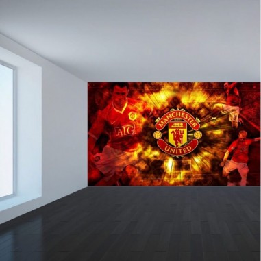 Ταπετσαρία τοίχου Manchester United players