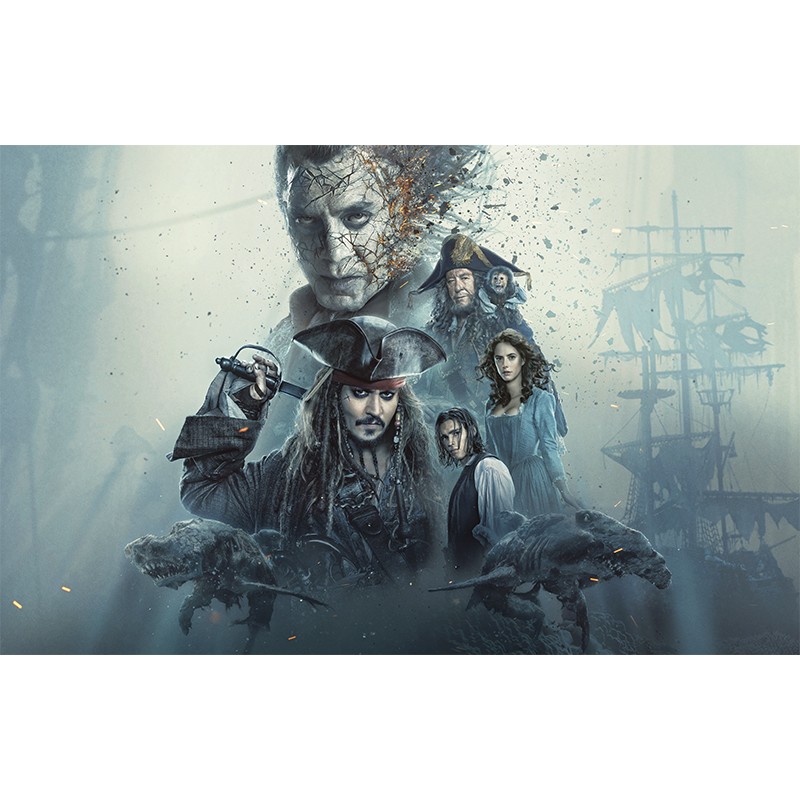 Ταπετσαρία τοίχου Pirates Of The Caribbean- Dead Men Tell No Tales 2