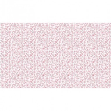 Ταπετσαρία τοίχου Ροζ floral