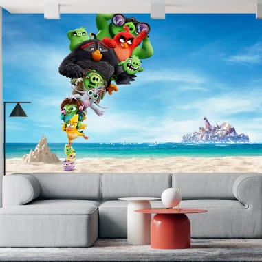 Ταπετσαρία τοίχου   The Angry Birds Movie 2 1