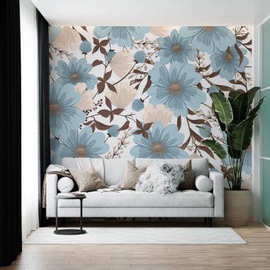 Ταπετσαρία τοίχου Ciel floral