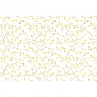 Ταπετσαρία τοίχου Yellow floral