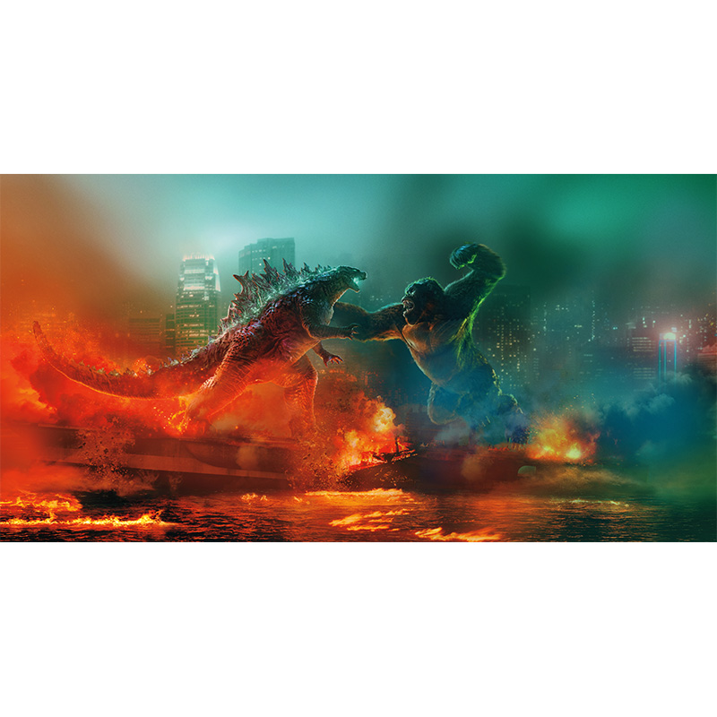 Πίνακας με Godzilla vs Kong movie  