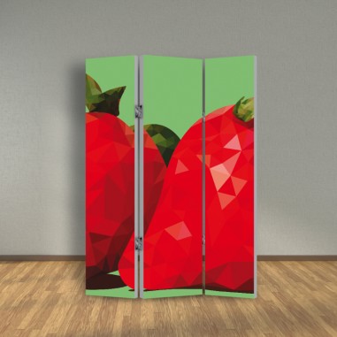 Abstract Strawberries 