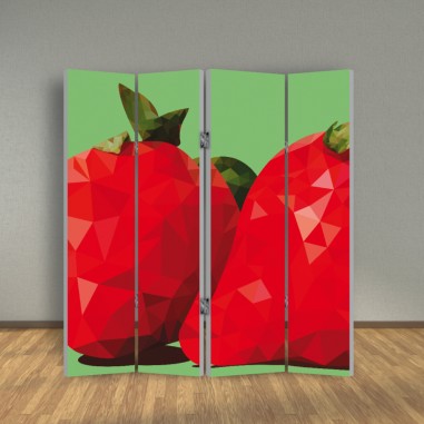 Abstract Strawberries 