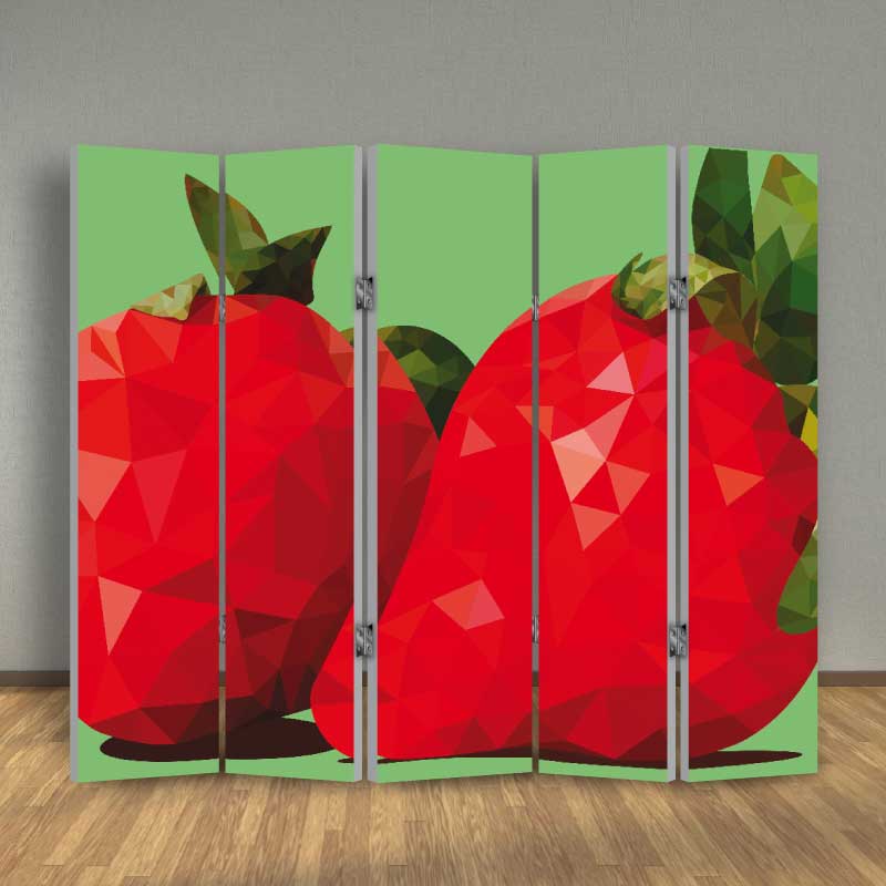Abstract Strawberries 