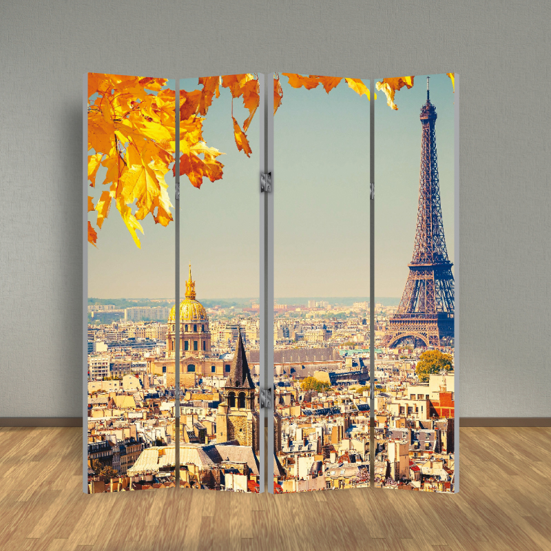 Παραβάν διαχωριστικό χώρου με Autumn in Paris