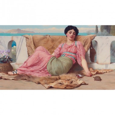 Πίνακας σε καμβά Lawrence Alma- Tedema ancient greek woman