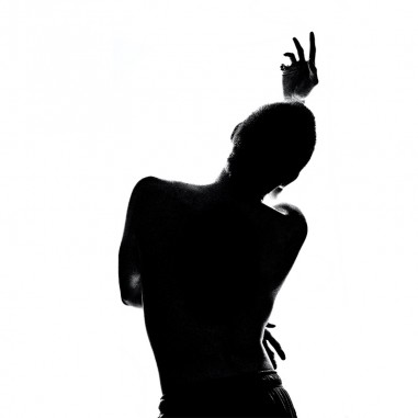 Πίνακας σε καμβά silhouette dancing