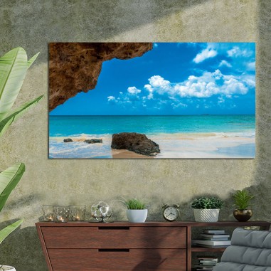 Πίνακας σε καμβά Παραλία Ελαφόννησου