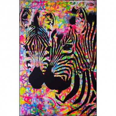 ΠΙΝΑΚΑΣ ΣΕ ΚΑΜΒΑ ZEBRA IN COLOUR