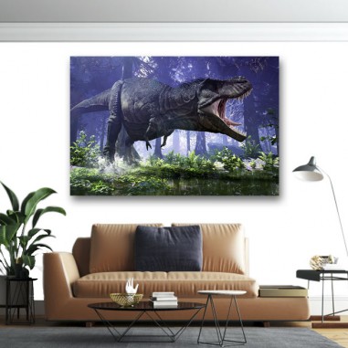 Πίνακας σε καμβά Δεινόσαυρος