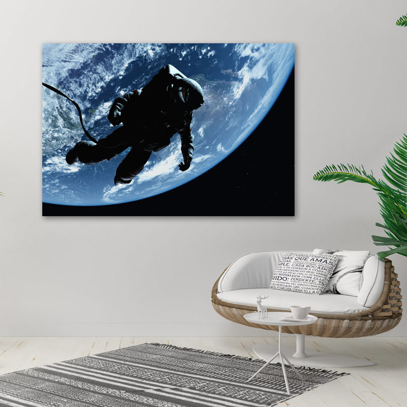 Πίνακας σε καμβά Αιωρούμενος Αστροναύτης 