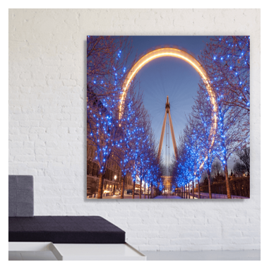 Πίνακας σε καμβά London eye