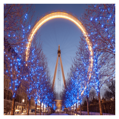Πίνακας σε καμβά London eye